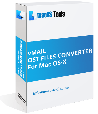 vMail OST File Converter for Mac App