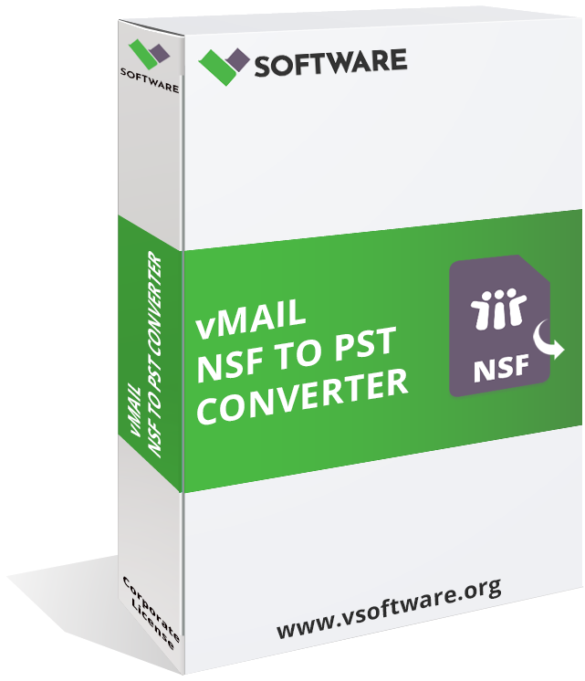 vMail NSF to PST Converter