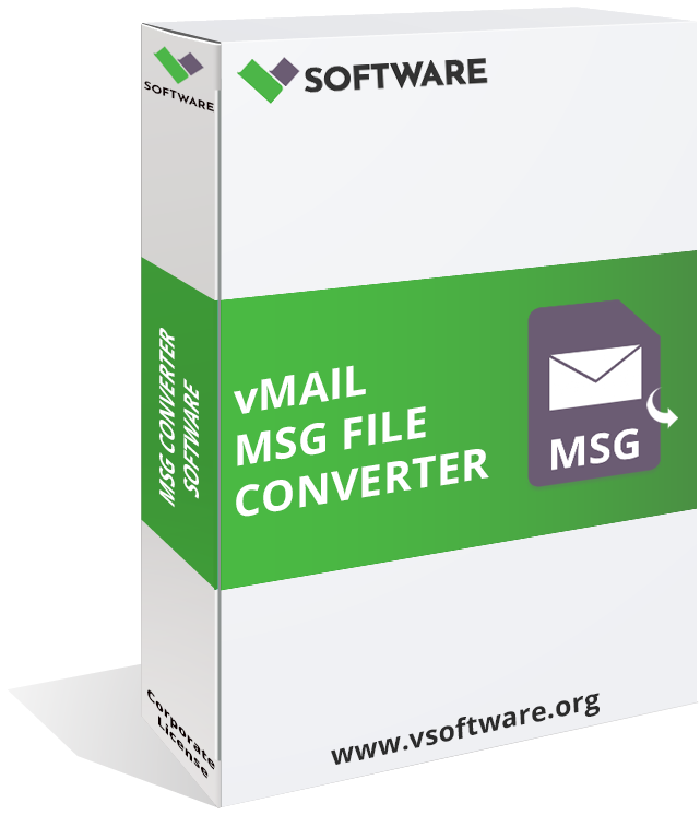 vMail MSG to PST Converter