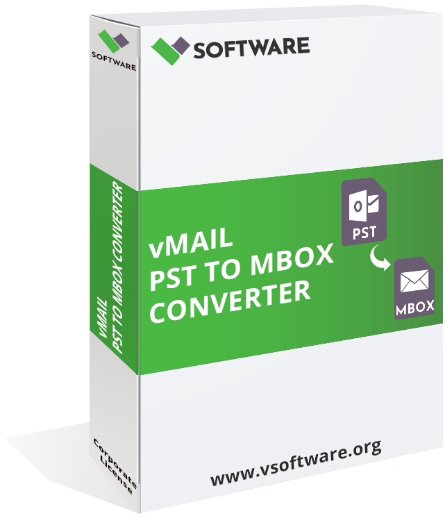 vMail PST to MBOX Converter
