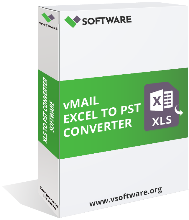 vMail Excel to PST Converter Software
