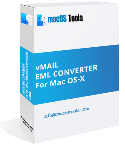 vMail EML Converter for Windows and macOS